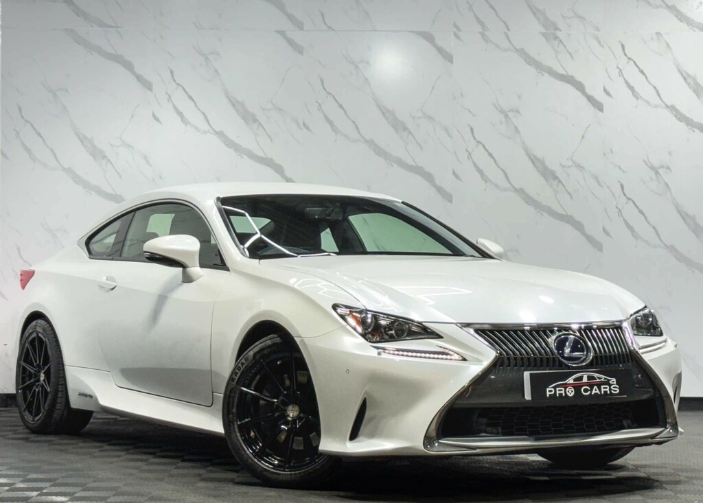 Lexus RC Luxury Coupe Hybrid Cvt Euro 6 Ss White