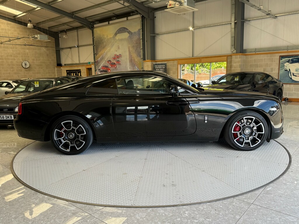Rolls-Royce Wraith 6.6 V12 Black Badge Euro 6 Black #4