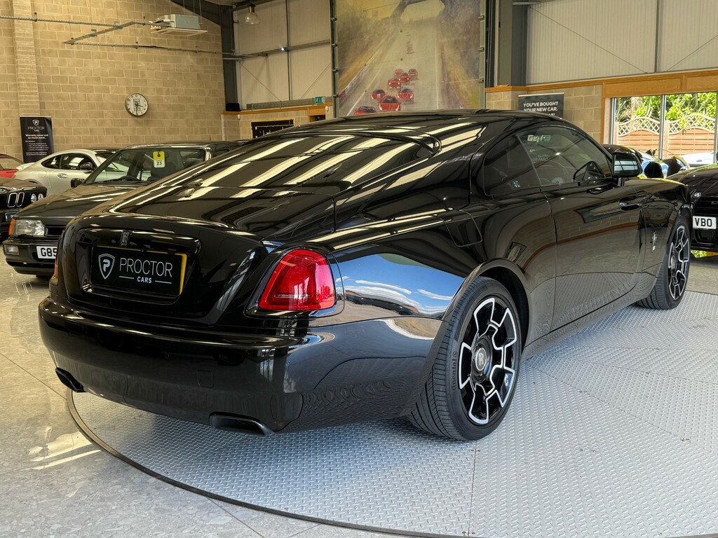 Rolls-Royce Wraith 6.6 V12 Black Badge Euro 6 Black #5