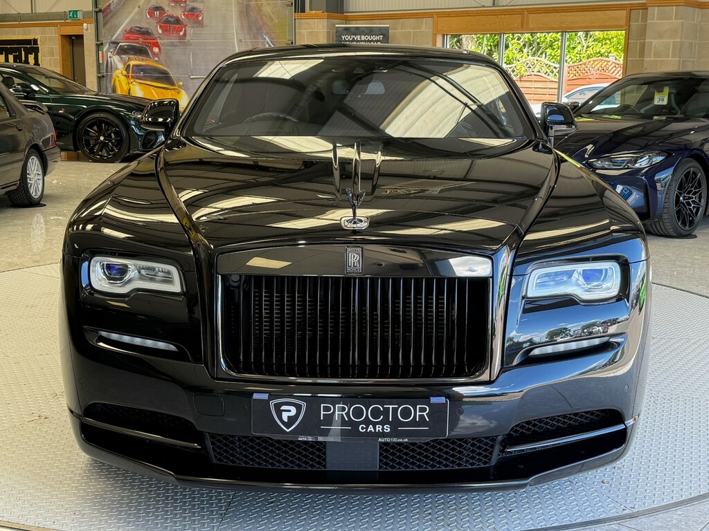 Rolls-Royce Wraith 6.6 V12 Black Badge Euro 6 Black #2