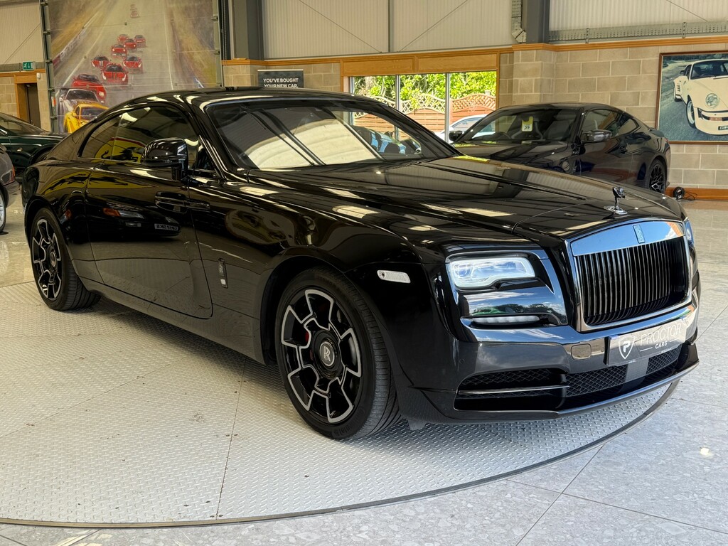 Rolls-Royce Wraith 6.6 V12 Black Badge Euro 6 Black #3