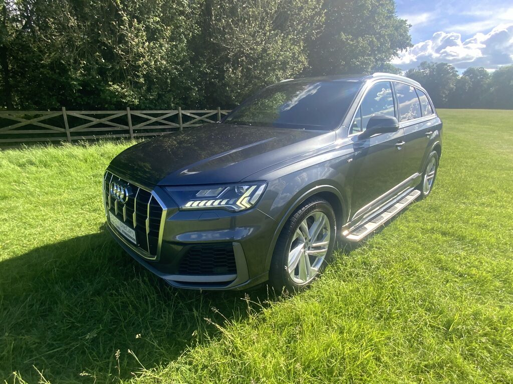 Audi Q7 3.0 45 Tdi Mhev Quattro S Line 7 Seater Est  Grey #2