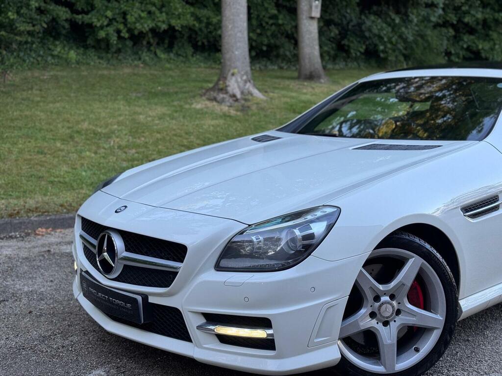Mercedes-Benz SLK 1.8 Slk200 Blueefficiency Amg Sport G-tronic Euro White #3