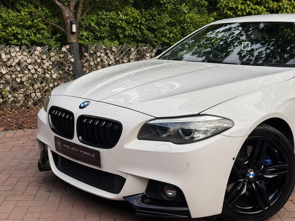 BMW 5 Series 3.0 535D M Sport Euro 6 Ss White #4