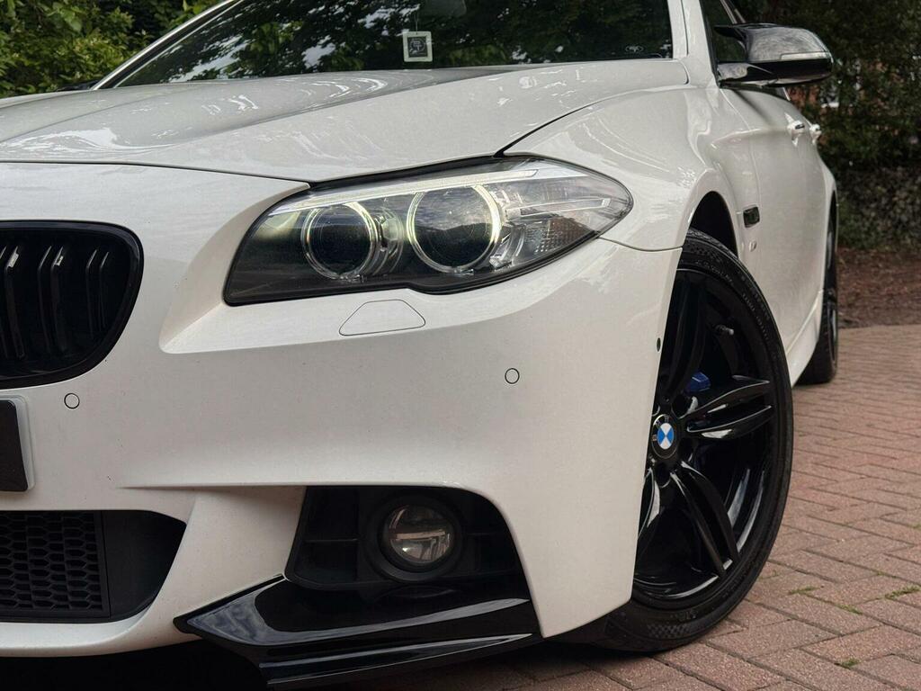 BMW 5 Series 3.0 535D M Sport Euro 6 Ss White #5