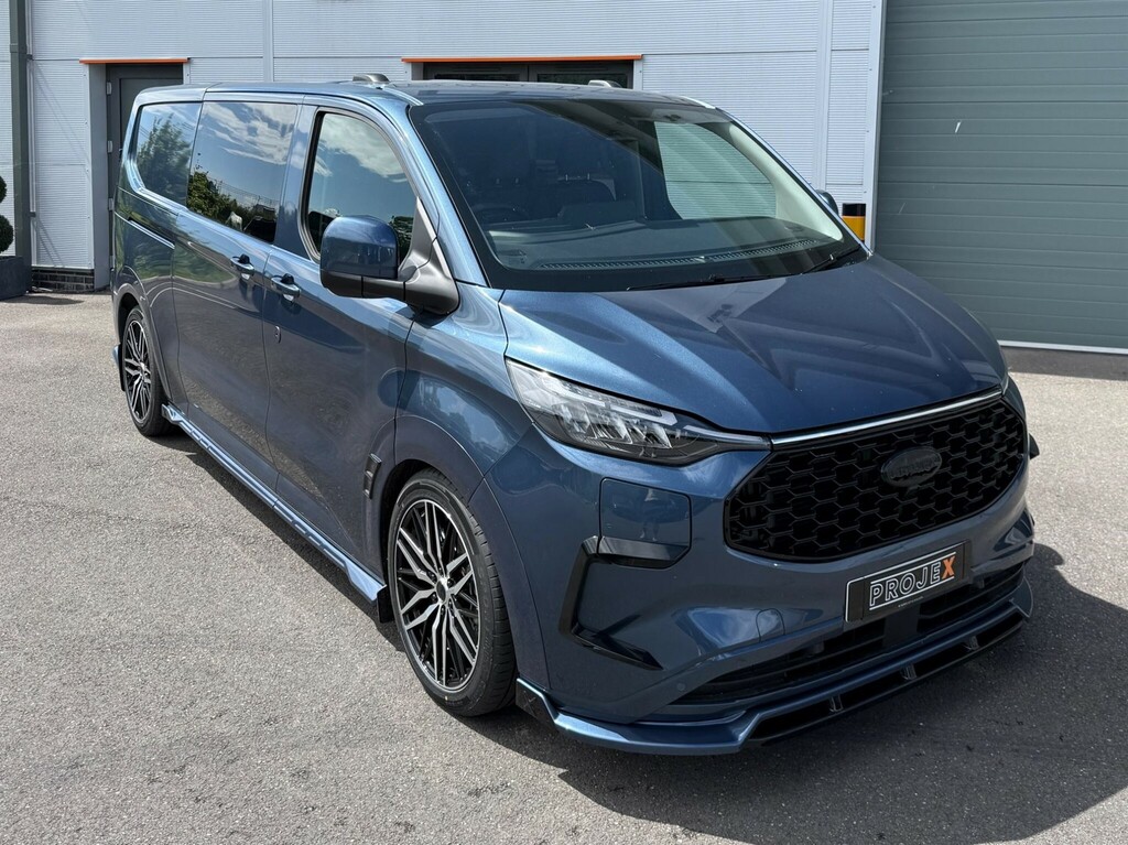 Ford Transit Custom 2.5 320 Duratec 11.8Kwh Limited Crew Van Petro Blue #4