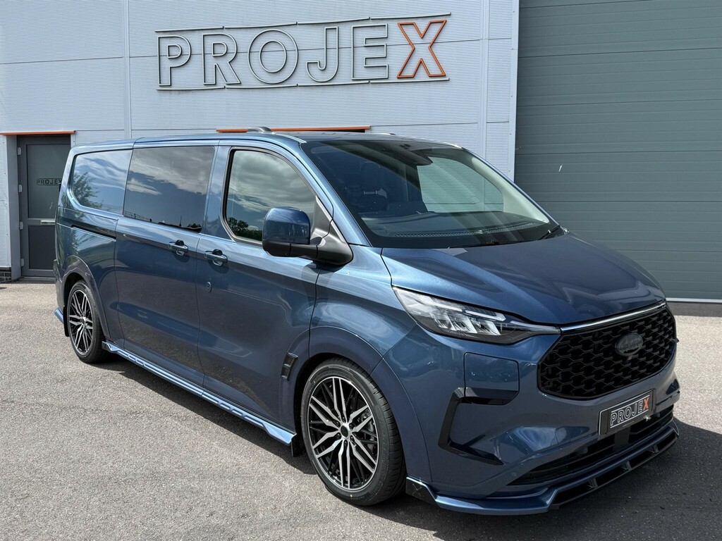 Ford Transit Custom 2.5 320 Duratec 11.8Kwh Limited Crew Van Petro Blue #2