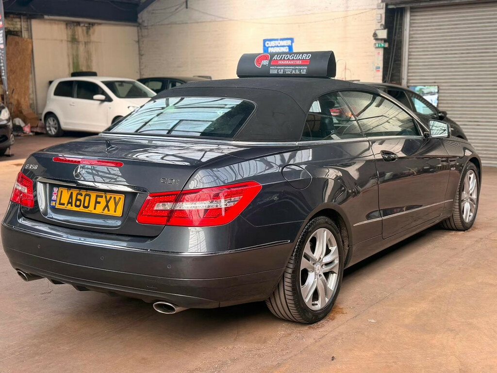 Mercedes-Benz E Class E350 Cdi Blueefficiency Se Tip Convertibl Grey #3