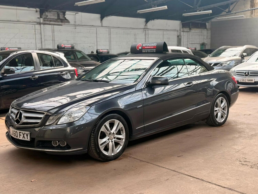 Mercedes-Benz E Class E350 Cdi Blueefficiency Se Tip Convertibl Grey #5