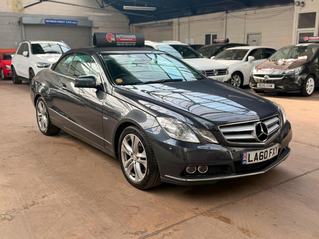 Mercedes-Benz E Class E350 Cdi Blueefficiency Se Tip Convertibl Grey