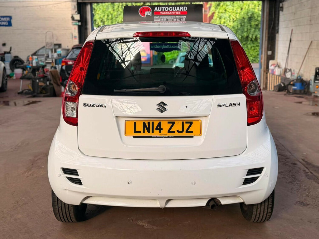 Suzuki Splash 1.2 Sz4 Hatchback White #6