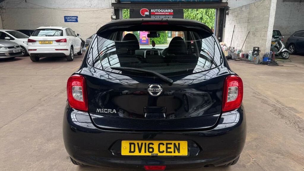 Nissan Micra 1.2 Acenta Cvt Hatchback Black #5