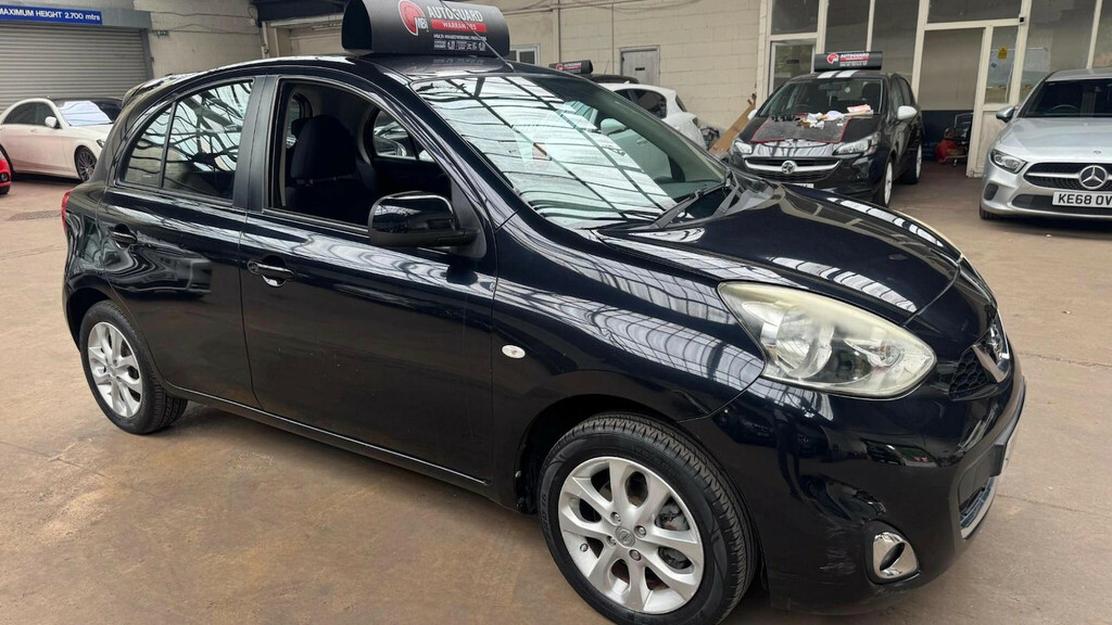 Nissan Micra 1.2 Acenta Cvt Hatchback Black #6