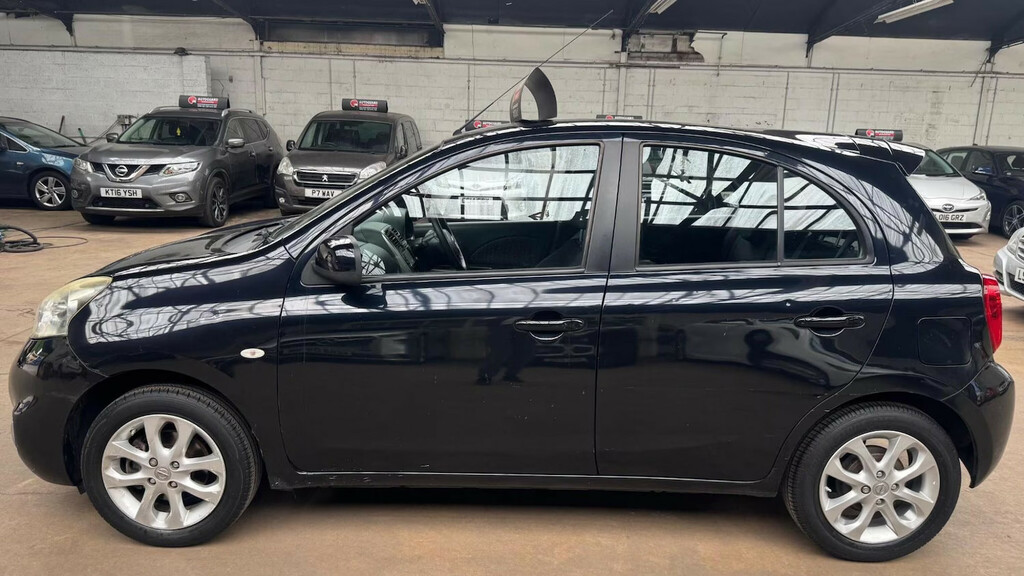 Nissan Micra 1.2 Acenta Cvt Hatchback Black #3