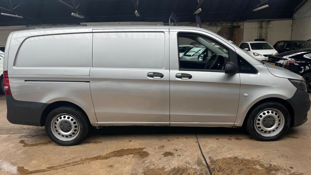 Mercedes-Benz Vito 114Cdi Van Panel Van Silver #6
