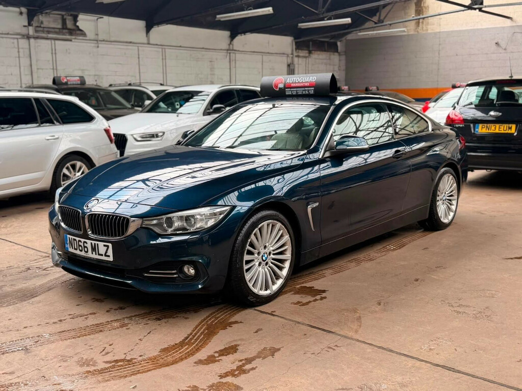 BMW 4 Series 420D 190 Luxury Professional Media Co Blue