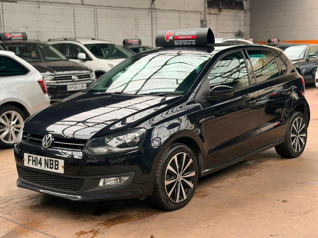 Volkswagen Polo 1.2 60 Match Edition Hatchback Black