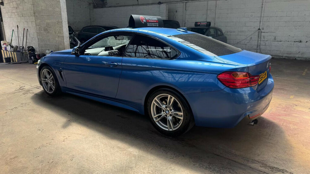 BMW 4 Series Gran Coupe 430D M Sport Coupe Blue #5