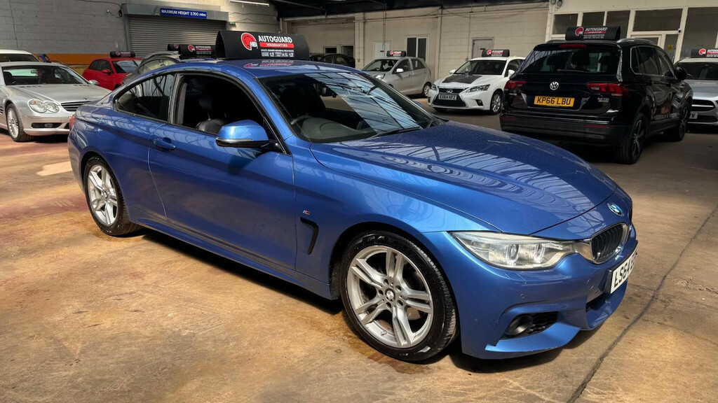 BMW 4 Series Gran Coupe 430D M Sport Coupe Blue