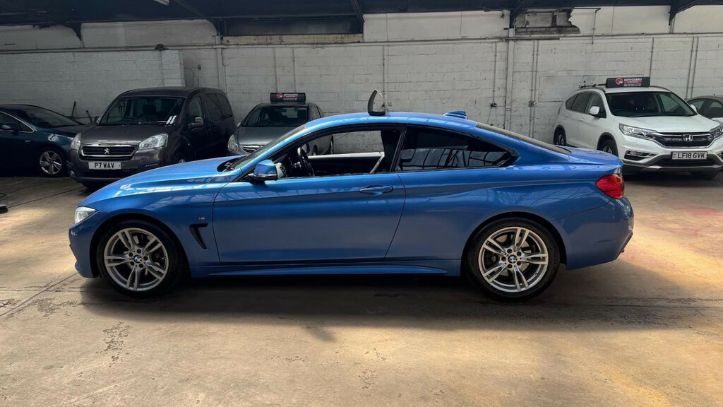 BMW 4 Series Gran Coupe 430D M Sport Coupe Blue #6