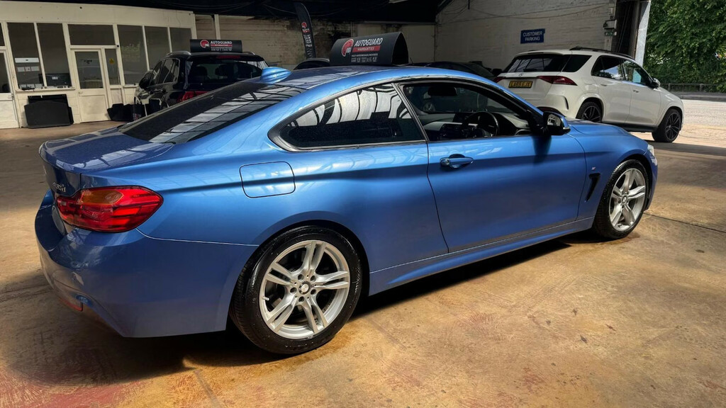BMW 4 Series Gran Coupe 430D M Sport Coupe Blue #3