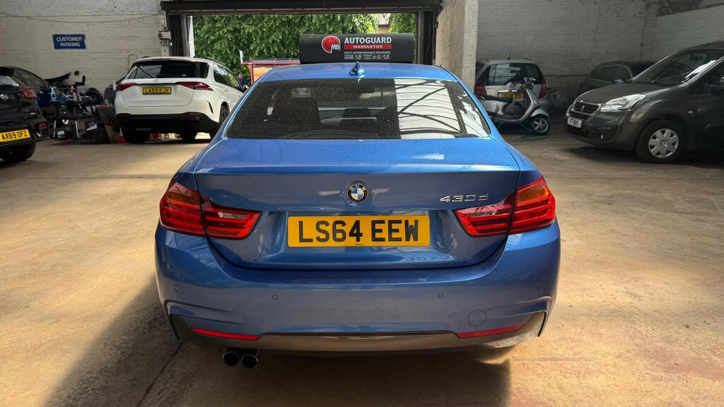 BMW 4 Series Gran Coupe 430D M Sport Coupe Blue #2