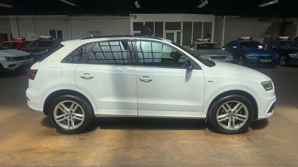 Audi Q3 2.0 Tdi 177 Quattro S Line S Tronic Estate D White #2