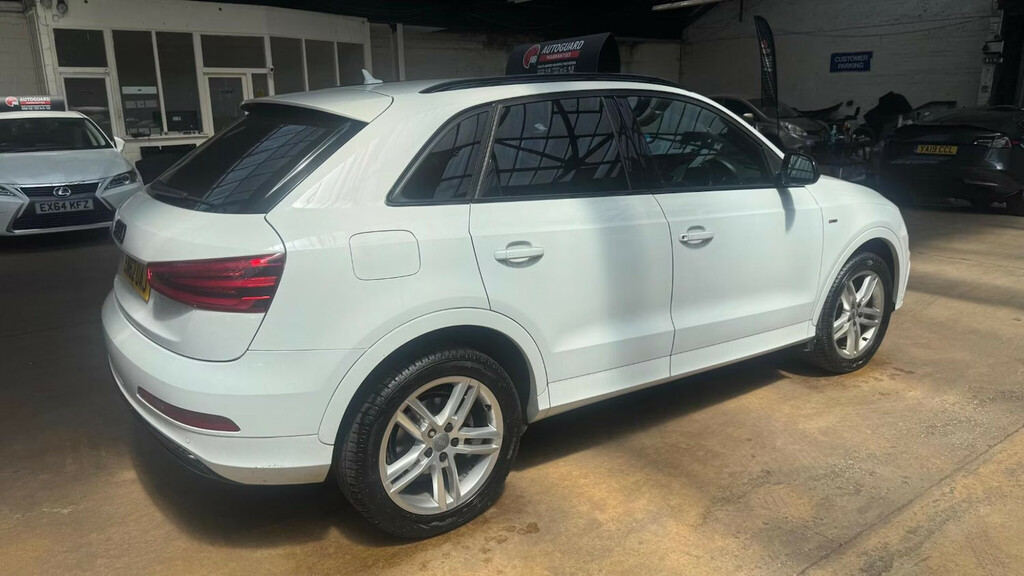 Audi Q3 2.0 Tdi 177 Quattro S Line S Tronic Estate D White #3