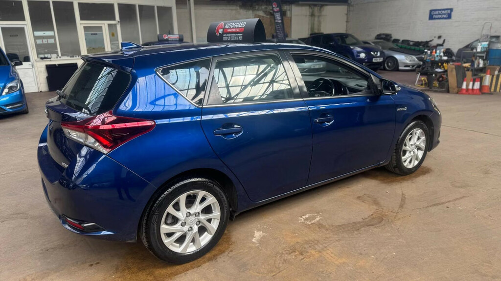 Toyota Auris 1.8 Vvt-h Icon Tech Cvt Euro 6 S S Hatchback Blue #3