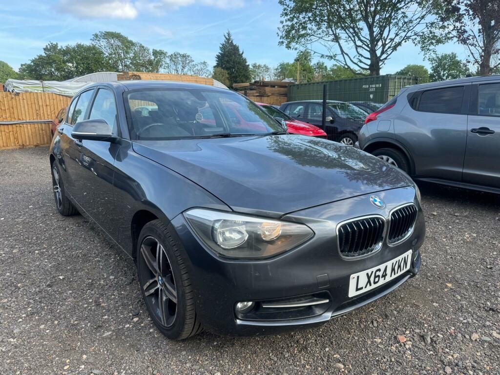 BMW 1 Series 1.6 116I Sport Euro 6 Ss LX64KKN Grey #2