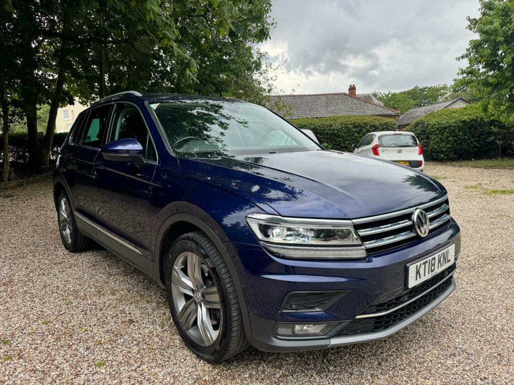 Volkswagen Tiguan 2.0 Tdi Sel Dsg 4Motion Euro 6 Ss KT18KNL Blue #4