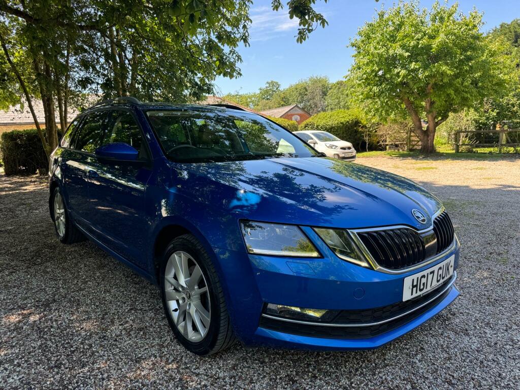 Skoda Octavia Se L Blue #3
