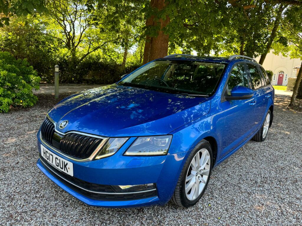Skoda Octavia Se L Blue #5