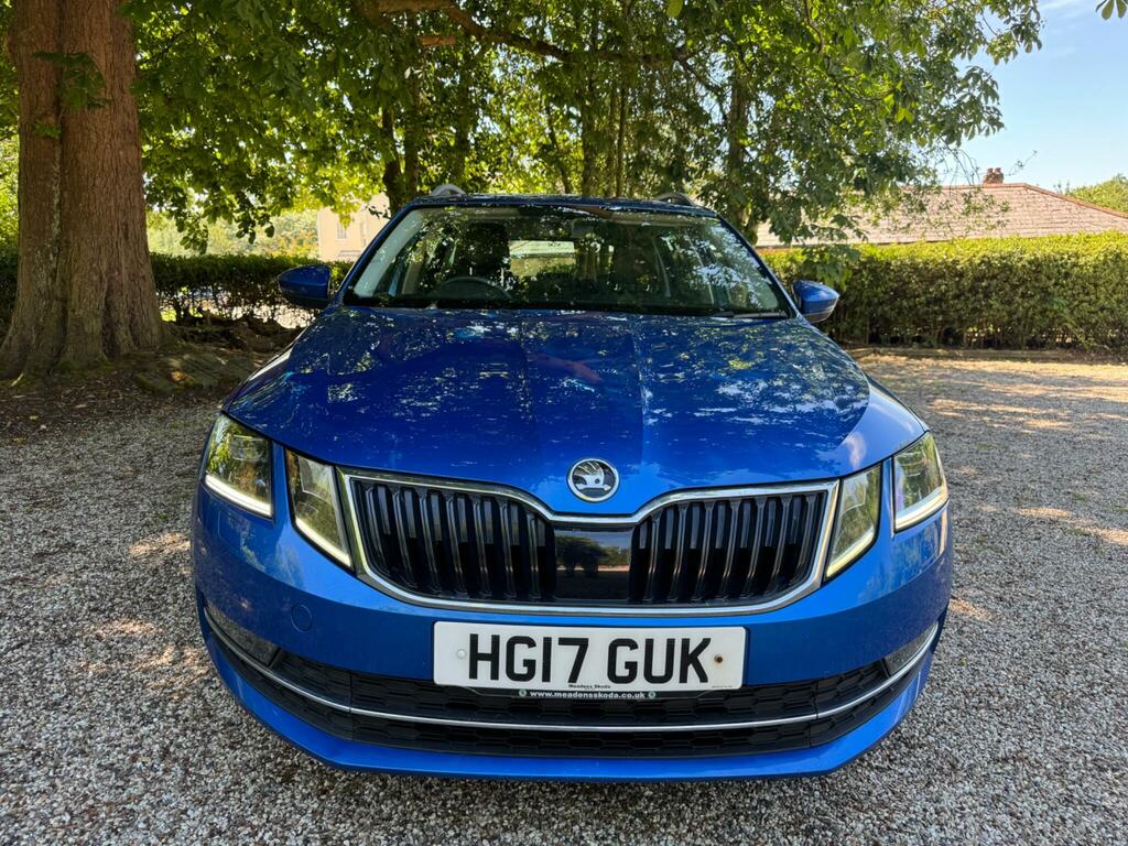Skoda Octavia Se L Blue #4