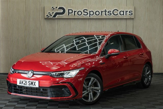 Volkswagen Golf 1.5 Etsi Mhev R-line Hatchback Hybrid D Red