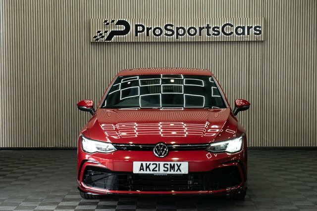 Volkswagen Golf 1.5 Etsi Mhev R-line Hatchback Hybrid D AK21SMX Red #2