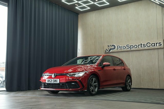 Volkswagen Golf 1.5 Etsi Mhev R-line Hatchback Hybrid D AK21SMX Red #6