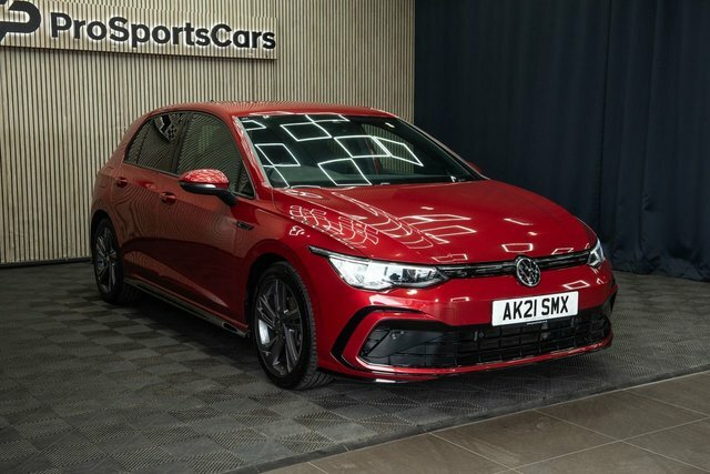 Volkswagen Golf 1.5 Etsi Mhev R-line Hatchback Hybrid D AK21SMX Red #4