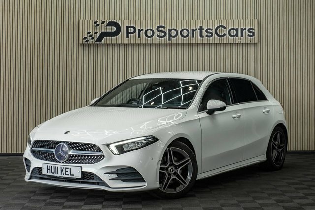 Mercedes-Benz A Class 1.5 A180d Amg Line Executive Hatchback Diese White