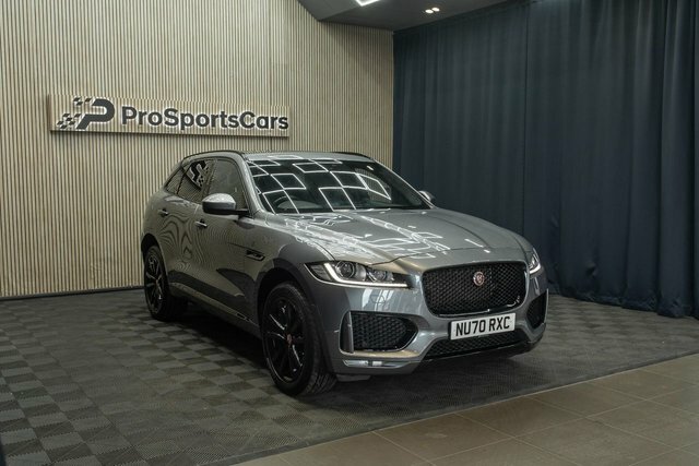 Jaguar F-Pace 2.0 D180 Chequered Flag Suv Awd Eu NU70RXC Grey #5