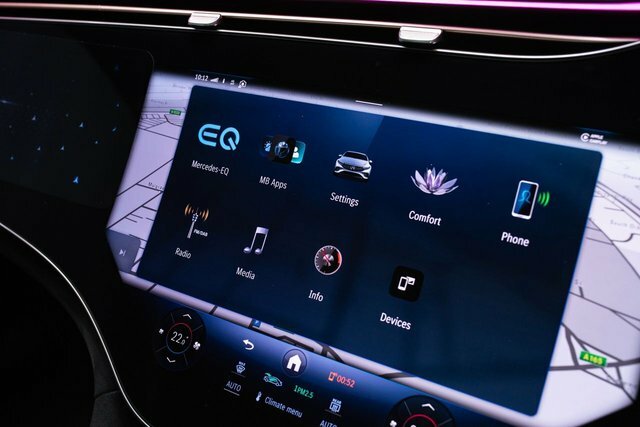 Mercedes-Benz EQS Eqs 450 108.4Kwh Amg Line Premium Plus Saloon 5 Blue #35