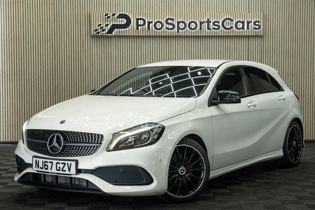 Mercedes-Benz A Class 1.5 A180d Amg Line Premium Hatchback NJ67GZV White