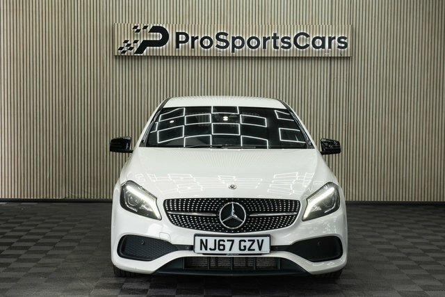Mercedes-Benz A Class 1.5 A180d Amg Line Premium Hatchback NJ67GZV White #2