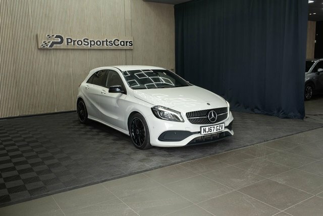Mercedes-Benz A Class 1.5 A180d Amg Line Premium Hatchback NJ67GZV White #5