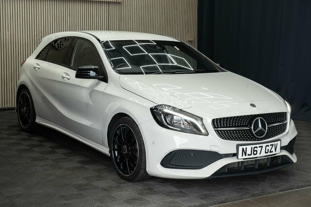 Mercedes-Benz A Class 1.5 A180d Amg Line Premium Hatchback NJ67GZV White #6