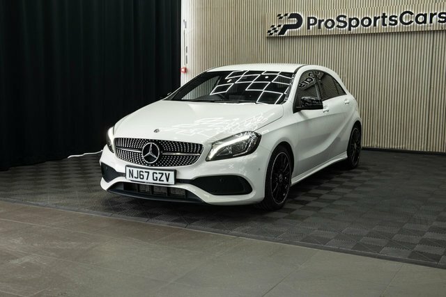 Mercedes-Benz A Class 1.5 A180d Amg Line Premium Hatchback NJ67GZV White #4