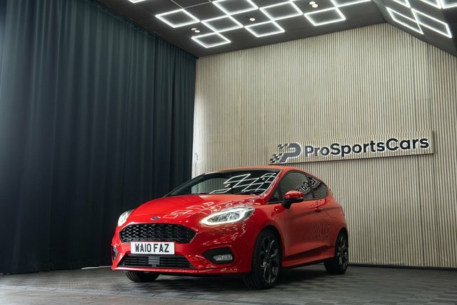 Ford Fiesta 1.0T Ecoboost St-line Hatchback CA67YOX Red #6