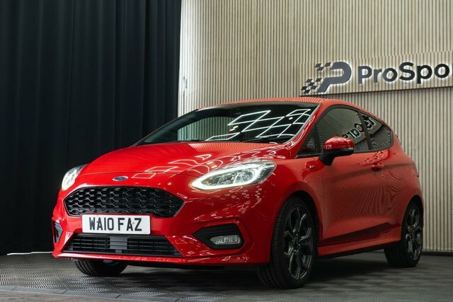 Ford Fiesta 1.0T Ecoboost St-line Hatchback CA67YOX Red #5