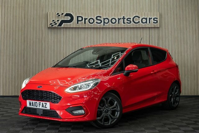 Ford Fiesta 1.0T Ecoboost St-line Hatchback Red