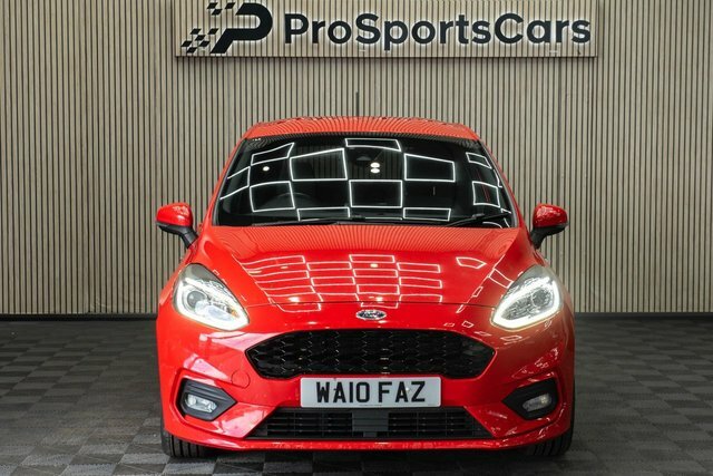 Ford Fiesta 1.0T Ecoboost St-line Hatchback CA67YOX Red #2